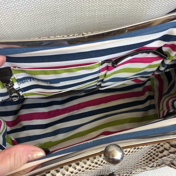 Johnson and Murphy Elegant purse beautiful detail - Picture 6 of 6